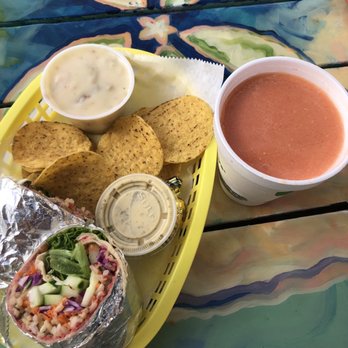 Stir It Up - Rainbow Wrap & Natural Mystic Smoothie - Sandwiches Near Me - Saint Augustine, Florida