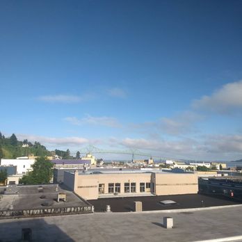 Hotel Elliott - Rooftop deck view - Hotels Near Me - Astoria, Oregon Hotel Elliott - Rooftop deck view - Hotels Near Me - Astoria, Oregon