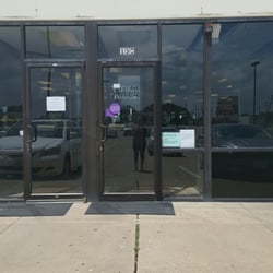 Anytime Fitness - Front door.
