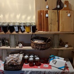 The Station - Lots of great flavors of Jam made by locals. We got Peach from Oz Garden - Eagleville, CA Raspberry Garfield Gardens - Cedarville, CA
