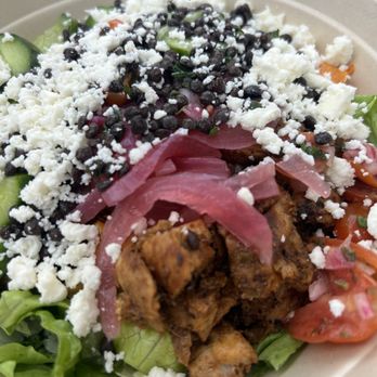 Cava - Lemon chicken bowl - Mediterranean Near Me - Culver City, California Cava - Lemon chicken bowl - Mediterranean Near Me - Culver City, California
