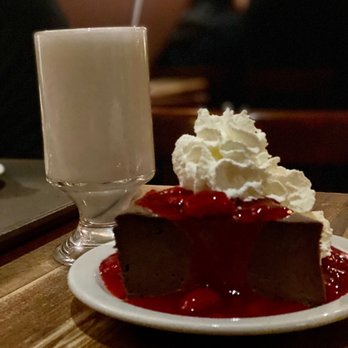 Cheesecake Etc - Chocolate with strawberry sauce - Desserts Near Me - Vancouver, British Columbia