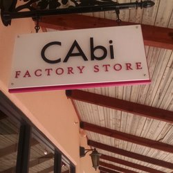 Cabi Factory Store - Look for this sign.