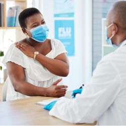 USA Fibroid Centers - Patient in clinic