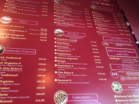 Menu photo 1 Citta Bistro Ciudad de México, DIF