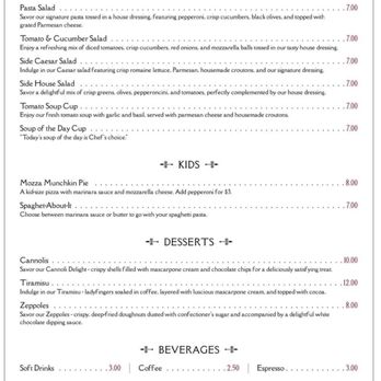 Capy's Italian Restaurant - Lunch Menu - Italian Near Me - Moncks Corner, South Carolina