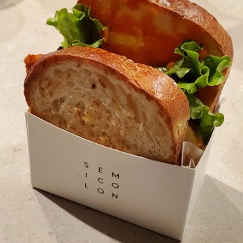 Semicolon Cafe - Chicken sandwich ($9) - Coffee & Tea Near Me - Bellevue, Washington Semicolon Cafe - Chicken sandwich ($9) - Coffee & Tea Near Me - Bellevue, Washington