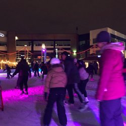Centropolis - Crowded ice rink- DJ night @ Centropolis