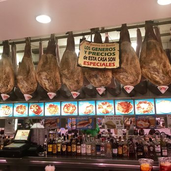 Paraiso del Jamón - Hanging hams! - Spanish Near Me - Madrid, M Paraiso del Jamón - Hanging hams! - Spanish Near Me - Madrid, M