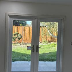 Drechsler Construction - Added French wood door. To Master suite.