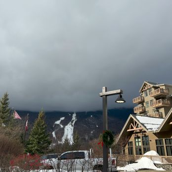 The Lodge at Spruce Peak - View from drive - Ski Resorts Near Me - Stowe, Vermont The Lodge at Spruce Peak - View from drive - Ski Resorts Near Me - Stowe, Vermont