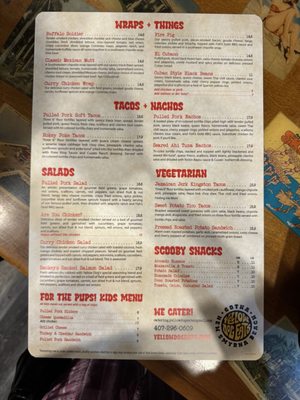 Menu photo 7 Yellow Dog Eats Windermere, FL