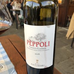 La Marina da Antonio - Chianti and we had the reserve Chianti - both were fabulous and recommend them in opposite order with your meal