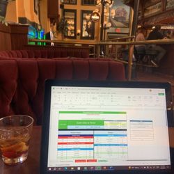 Martini's On Water Street - A old fashioned well prepared and serve with kindness and welcoming hospitality, while you are doing the office work if need it.