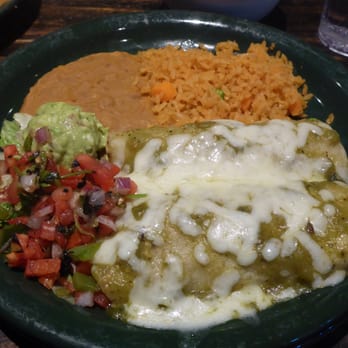 El Charro Cafe - Pork carnitas enchiladas - Mexican Near Me - Tucson, Arizona
