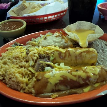 Rancho Nuevo - Cowboy Plate. Love the homemade salsa. Haven't tried a plate I didn't like. Friendly staff.Cheap prices. - Mexican Near Me - Teague, Texas