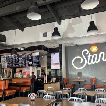 The Stand - American Classics Redefined - Register and side wall inside the restaurant - New American Near Me - San Diego, California The Stand - American Classics Redefined - Register and side wall inside the restaurant - New American Near Me - San Diego, California
