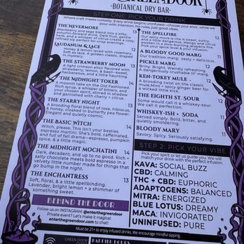 The Green Door - Menu - Bars Near Me - Covington, Kentucky The Green Door - Menu - Bars Near Me - Covington, Kentucky