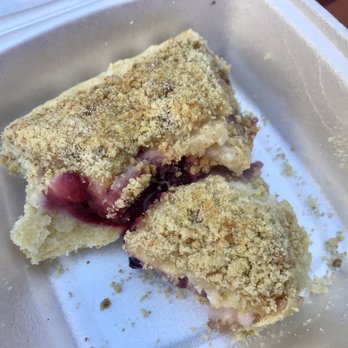 Bodhaine Ranch - Blackberry-apple sour cream pie - Not the prettiest slice, but it's friggin' DELICIOUS!!! - Bakeries Near Me - Camino, California Bodhaine Ranch - Blackberry-apple sour cream pie - Not the prettiest slice, but it's friggin' DELICIOUS!!! - Bakeries Near Me - Camino, California