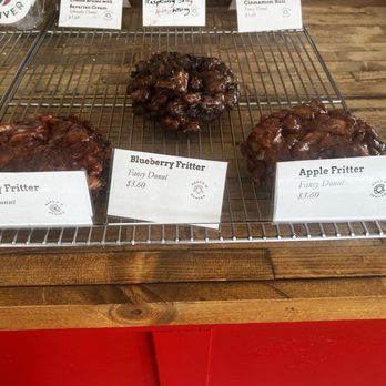 Baked N' Denver - Apple, Cherry, and blueberry fritters - Donuts Near Me - Denver, Colorado