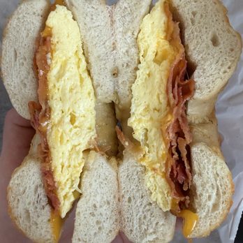 Main Street Bagel Cafe - Eggs bacon and cheese - Bagels Near Me - Sacramento, California