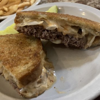 Crystal Restaurant - Patty melt with Thousand Island dressing and fries. - American Near Me - Watertown, New York
