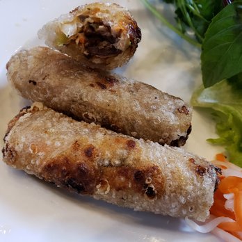 Pho Saigon Pearl - Bit one open to show the insides. They're not bad. - Vietnamese Near Me - Irvine, California Pho Saigon Pearl - Bit one open to show the insides. They're not bad. - Vietnamese Near Me - Irvine, California