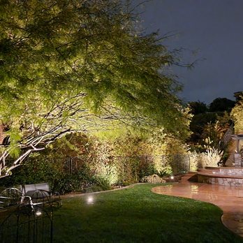 Just Landscape Lighting - A backyard lighting design where we chose a equal distance for every fixture creating a green wall effect - Lighting Fixtures & Equipment Near Me Just Landscape Lighting - A backyard lighting design where we chose a equal distance for every fixture creating a green wall effect - Lighting Fixtures & Equipment Near Me