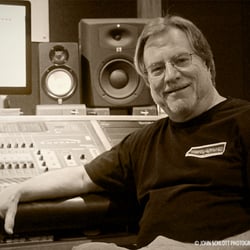 Groove Tunes Studios - Owner/producer/engineer Eric Tunison at control console