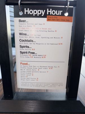 Menu photo 1 Eureka! Sacramento, CA