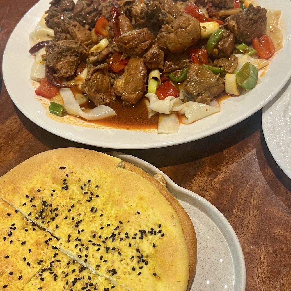 Dolan’s Uyghur Cuisine - Uyghur Naan, Big Plate Chicken - Chinese Near Me - Irvine, California