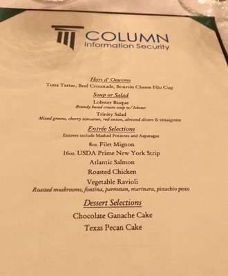 Menu photo 8 III Forks Austin, TX