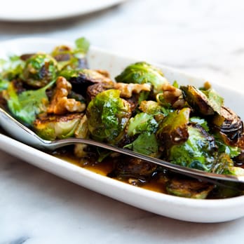 Gjelina - Brussel Sprouts - quite flavorful for something that's actually supposed to be good for you. - New American Near Me - Venice, California Gjelina - Brussel Sprouts - quite flavorful for something that's actually supposed to be good for you. - New American Near Me - Venice, California