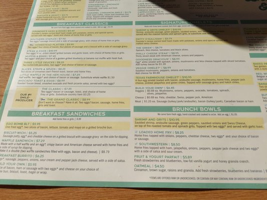 Menu photo 3 Eggs Up Grill Roswell, GA