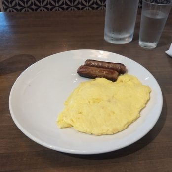 Buttermilk - Scrambled egg and sausage links - Coffee & Tea Near Me - Naperville, Illinois