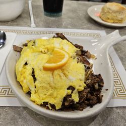 Breakfast Station - Steak skillet