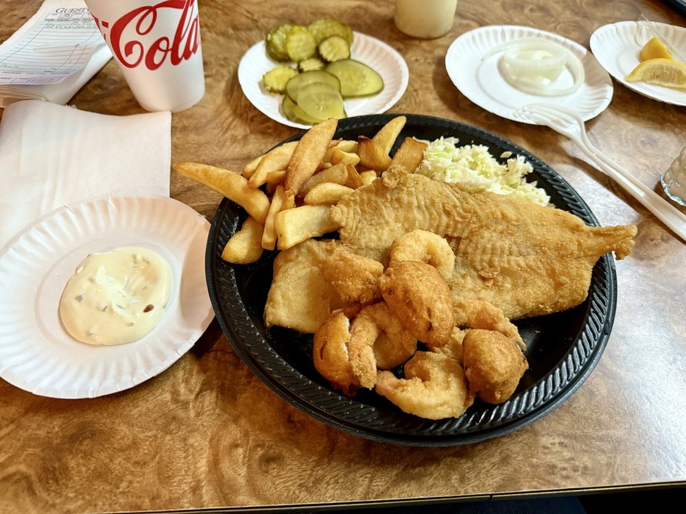 Food from Charles Seafood Restaurant