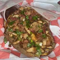 Cora's Down Home Cooking - Loaded pork potato