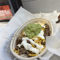 Daddy's Tacos - Burrito or Taco Bowl (beef)
