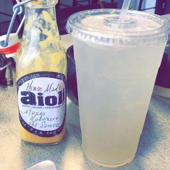 Aioli - Ginger lemonade - Cafes Near Me - West Palm Beach, Florida