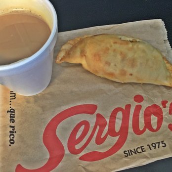 Sergio's Restaurant - Cafe con leche & Chicken empanada! Delish!! - Cuban Near Me - Miami, Florida Sergio's Restaurant - Cafe con leche & Chicken empanada! Delish!! - Cuban Near Me - Miami, Florida