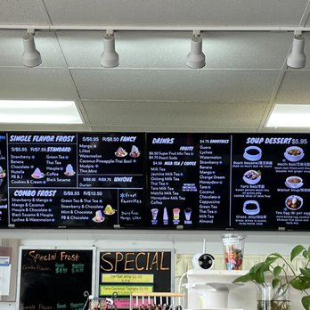 Frostcity - Menu - Desserts Near Me - Honolulu, Hawaii