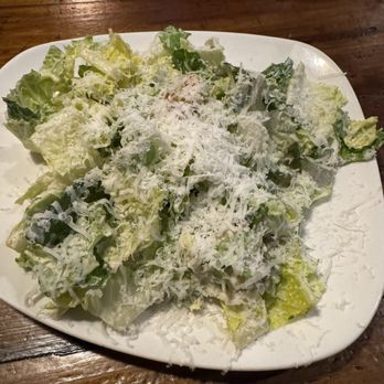 Amalfi's Kitchen & Bar - Caesar salad split in 2 portions which was shared - Italian Near Me - Lawrenceville, New Jersey