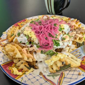 Thanks A Brunch - Gilbert - Loaded sausage fries - Burgers Near Me - Gilbert, Arizona