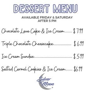 Menu photo 3 Silvermoon Lounge And Steakhouse Perham, MN