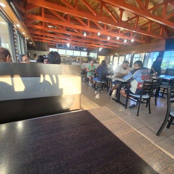 Baja King Fish Tacos - Customers were only allowed to sit in the middle and on this side of the restaurant, while we were told we could not sit on the other side. - Tacos Near Me - San Bernardino, California