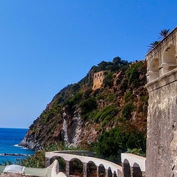 Ischia Island - Cliffside ruins in Forio - Landmarks & Historical Buildings Near Me - Naples, NA