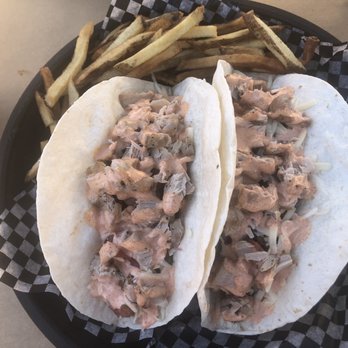 The Shrimp Boat - Tuna tacos and house cut fries - Seafood Near Me - Ocean City, Maryland