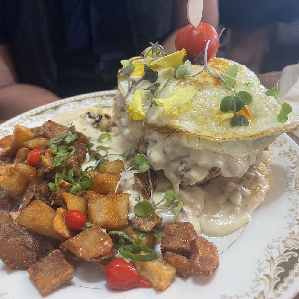 Small Batch At The Cupola - Biscuits and gravy- can remember full name but amazing! - Breakfast & Brunch Near Me - Harbor Springs, Michigan Small Batch At The Cupola - Biscuits and gravy- can remember full name but amazing! - Breakfast & Brunch Near Me - Harbor Springs, Michigan