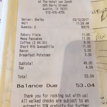 Geraldine's - Brunch for two - New American Near Me - Austin, Texas
